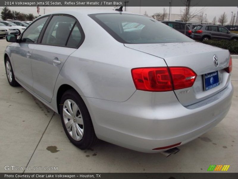 Reflex Silver Metallic / Titan Black 2014 Volkswagen Jetta SE Sedan