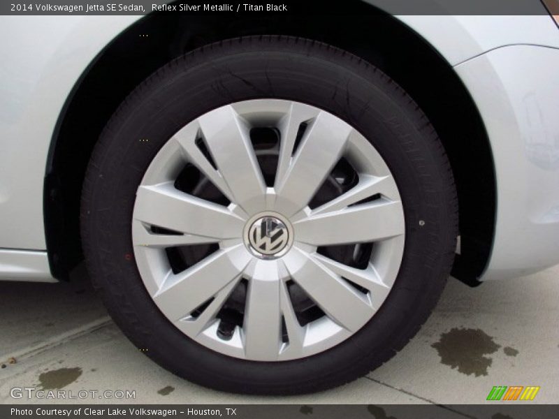 Reflex Silver Metallic / Titan Black 2014 Volkswagen Jetta SE Sedan