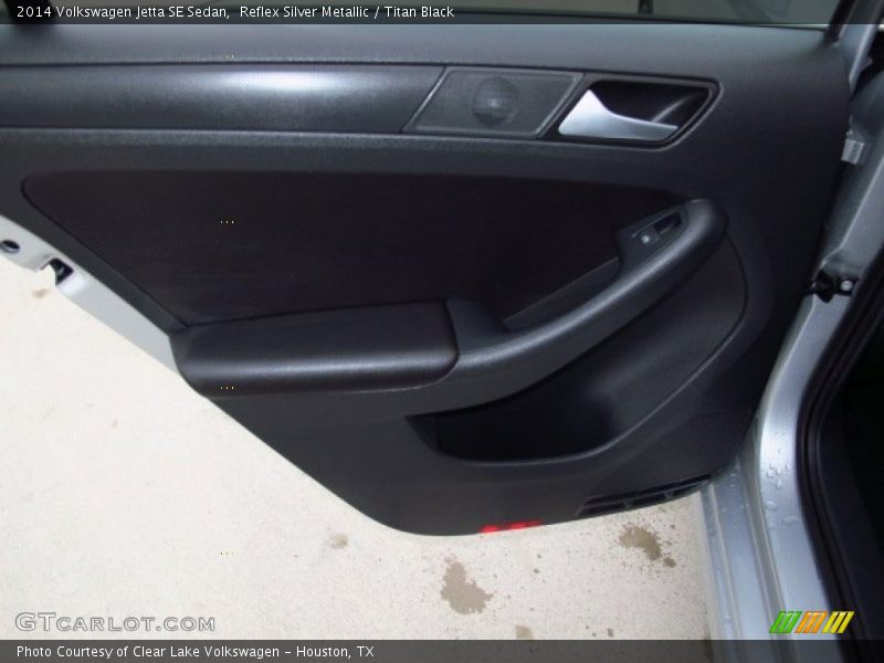 Reflex Silver Metallic / Titan Black 2014 Volkswagen Jetta SE Sedan