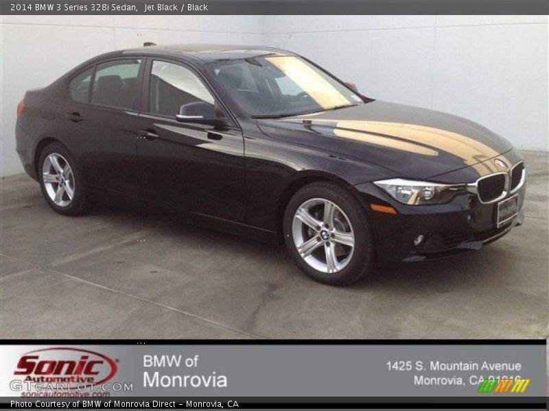 Jet Black / Black 2014 BMW 3 Series 328i Sedan