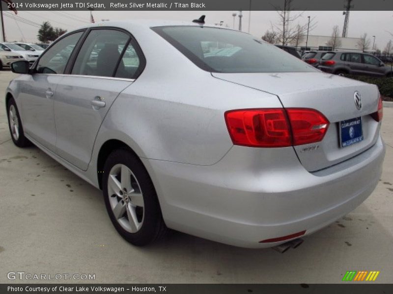 Reflex Silver Metallic / Titan Black 2014 Volkswagen Jetta TDI Sedan