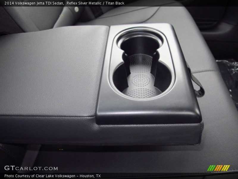 Reflex Silver Metallic / Titan Black 2014 Volkswagen Jetta TDI Sedan