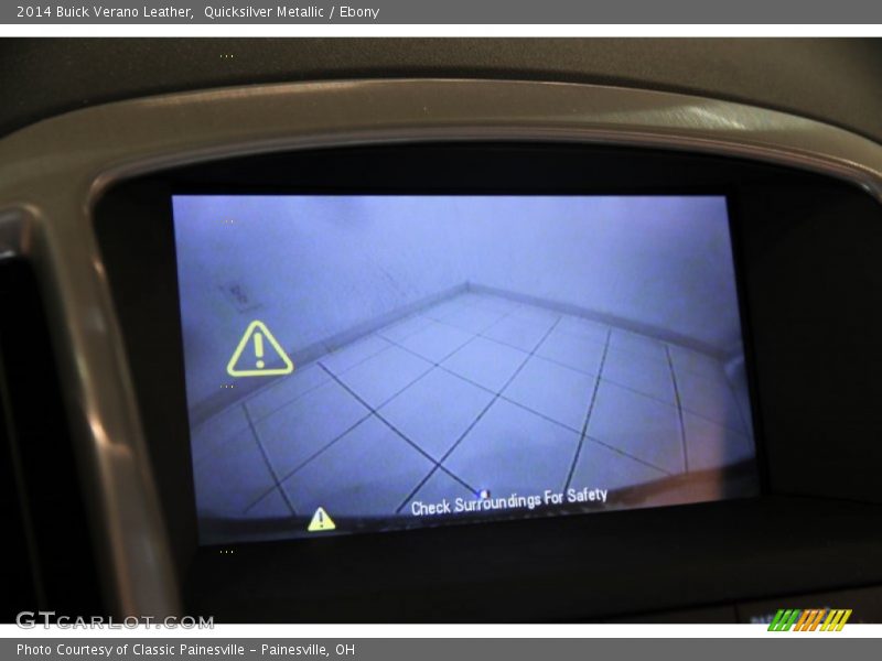 Quicksilver Metallic / Ebony 2014 Buick Verano Leather