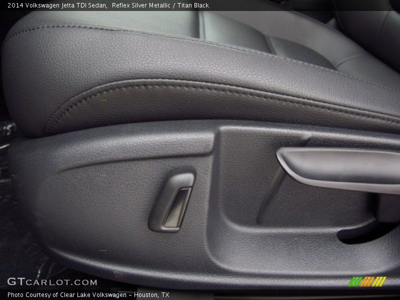 Reflex Silver Metallic / Titan Black 2014 Volkswagen Jetta TDI Sedan