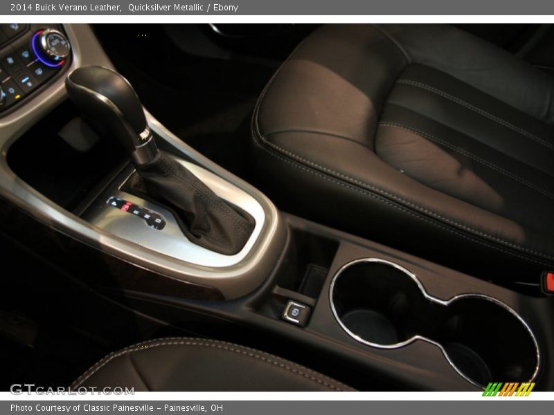 Quicksilver Metallic / Ebony 2014 Buick Verano Leather