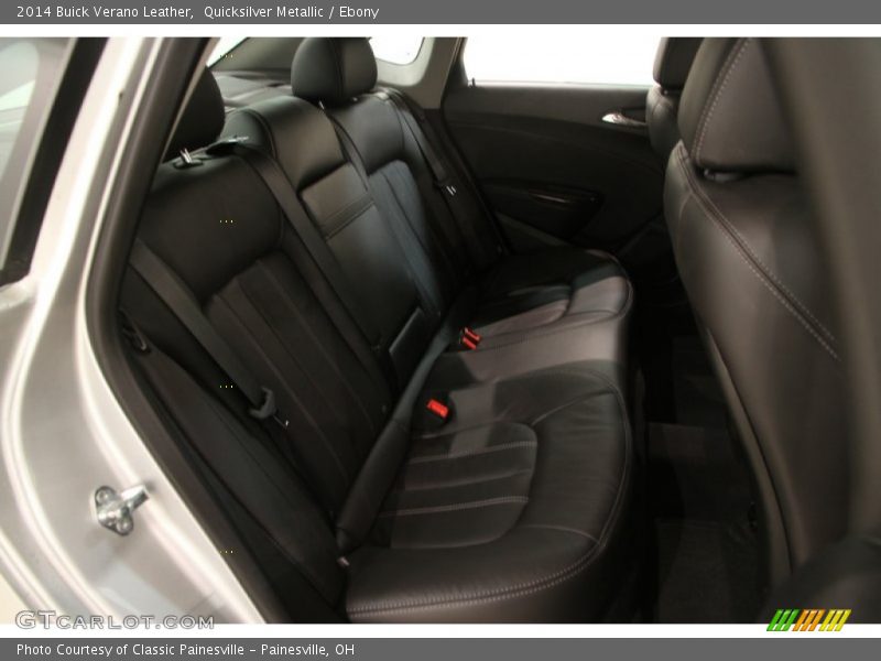 Quicksilver Metallic / Ebony 2014 Buick Verano Leather