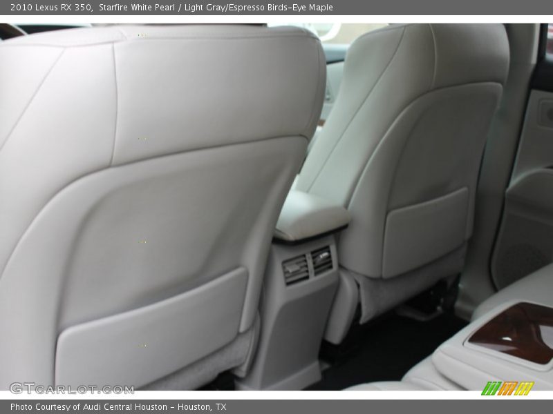 Starfire White Pearl / Light Gray/Espresso Birds-Eye Maple 2010 Lexus RX 350