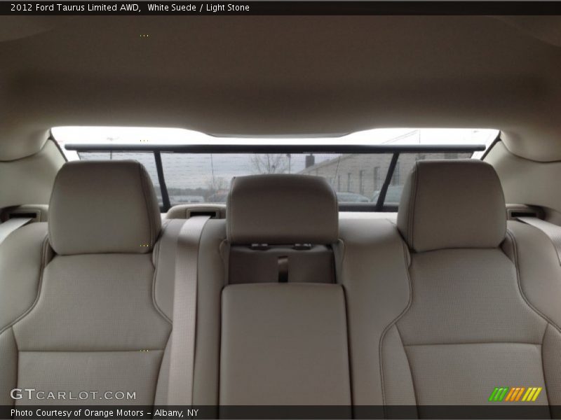 White Suede / Light Stone 2012 Ford Taurus Limited AWD