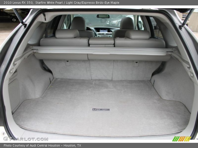 Starfire White Pearl / Light Gray/Espresso Birds-Eye Maple 2010 Lexus RX 350