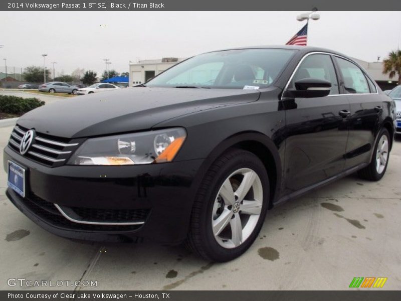 Black / Titan Black 2014 Volkswagen Passat 1.8T SE