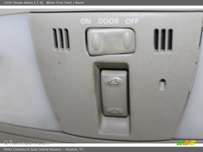 Winter Frost Pearl / Blond 2008 Nissan Altima 3.5 SE
