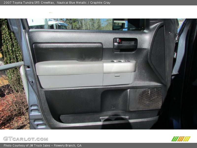 Nautical Blue Metallic / Graphite Gray 2007 Toyota Tundra SR5 CrewMax