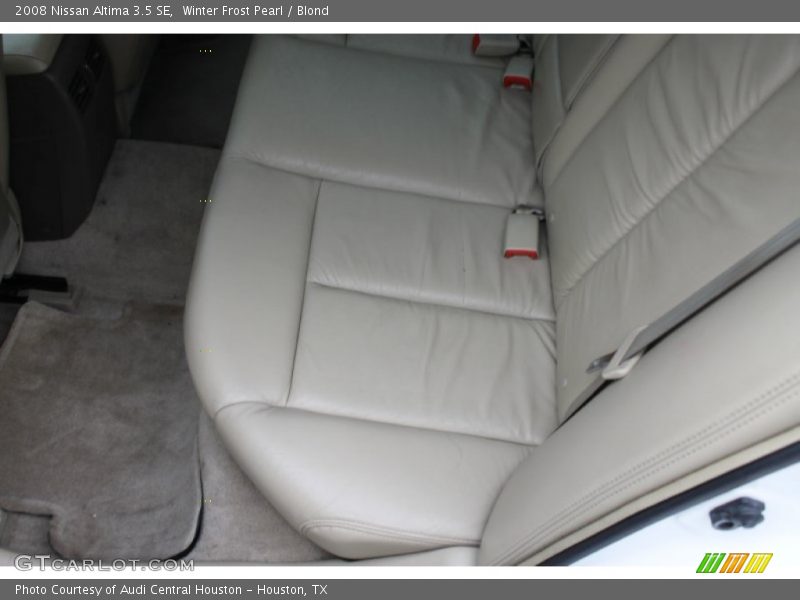 Winter Frost Pearl / Blond 2008 Nissan Altima 3.5 SE