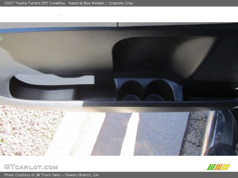 Nautical Blue Metallic / Graphite Gray 2007 Toyota Tundra SR5 CrewMax
