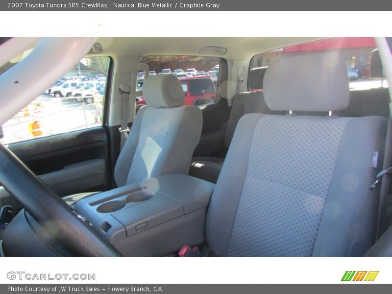 Nautical Blue Metallic / Graphite Gray 2007 Toyota Tundra SR5 CrewMax