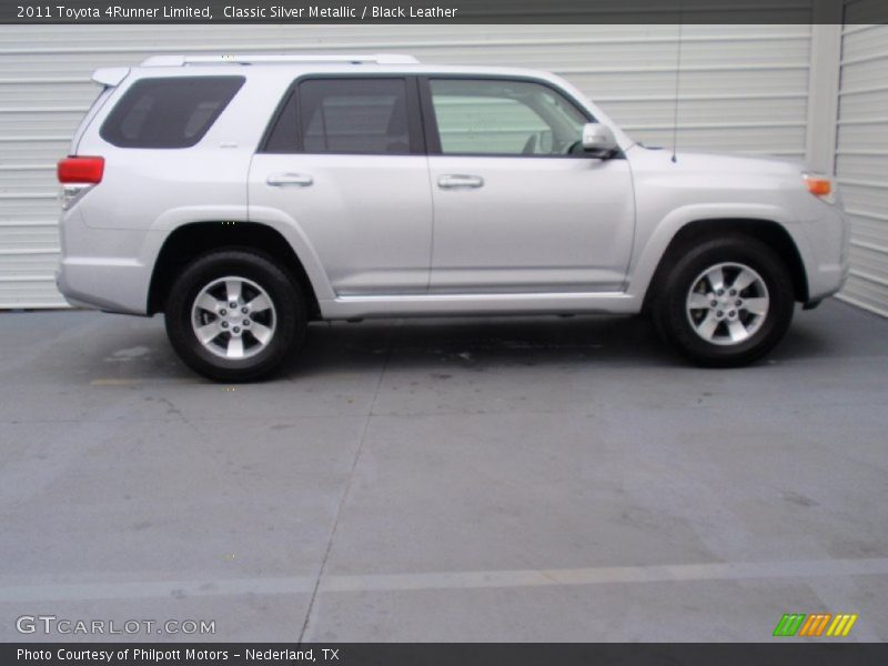 Classic Silver Metallic / Black Leather 2011 Toyota 4Runner Limited