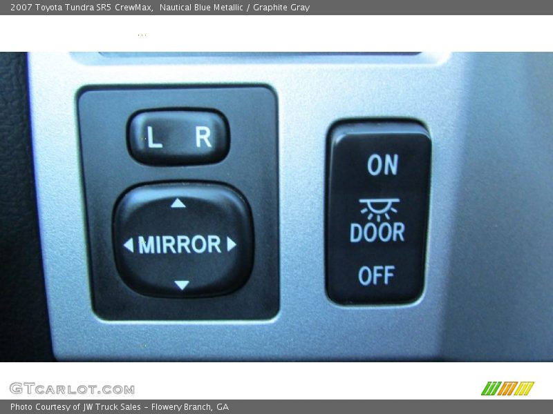 Nautical Blue Metallic / Graphite Gray 2007 Toyota Tundra SR5 CrewMax