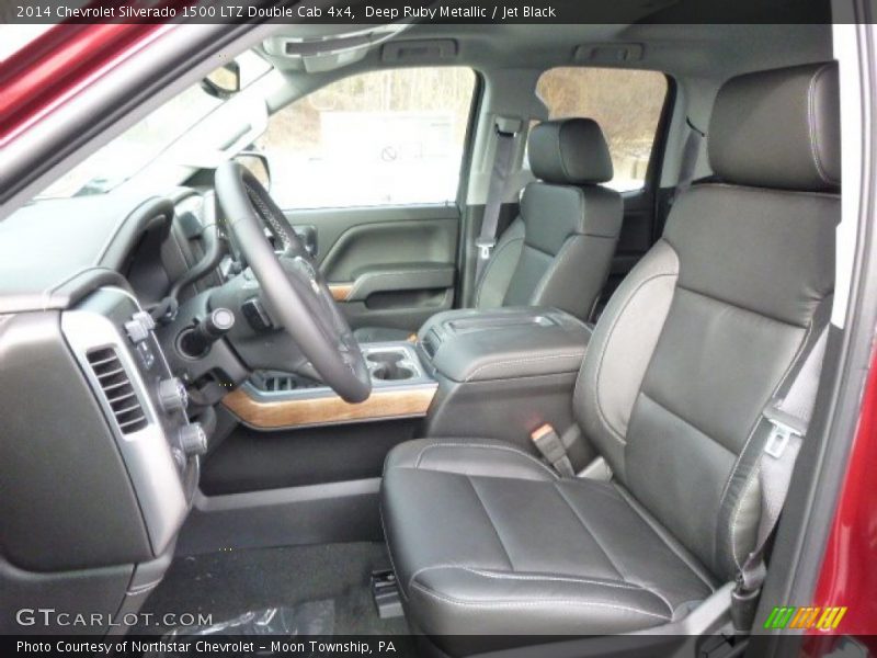 Front Seat of 2014 Silverado 1500 LTZ Double Cab 4x4