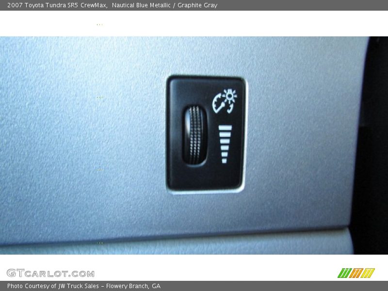 Nautical Blue Metallic / Graphite Gray 2007 Toyota Tundra SR5 CrewMax