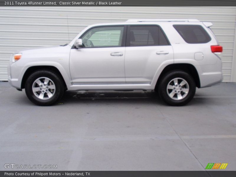 Classic Silver Metallic / Black Leather 2011 Toyota 4Runner Limited