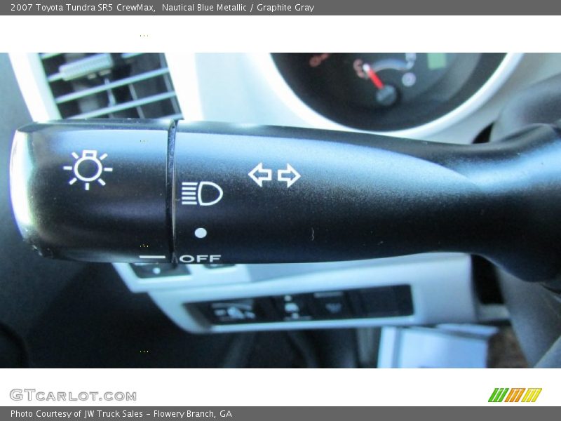 Nautical Blue Metallic / Graphite Gray 2007 Toyota Tundra SR5 CrewMax