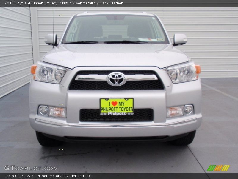 Classic Silver Metallic / Black Leather 2011 Toyota 4Runner Limited