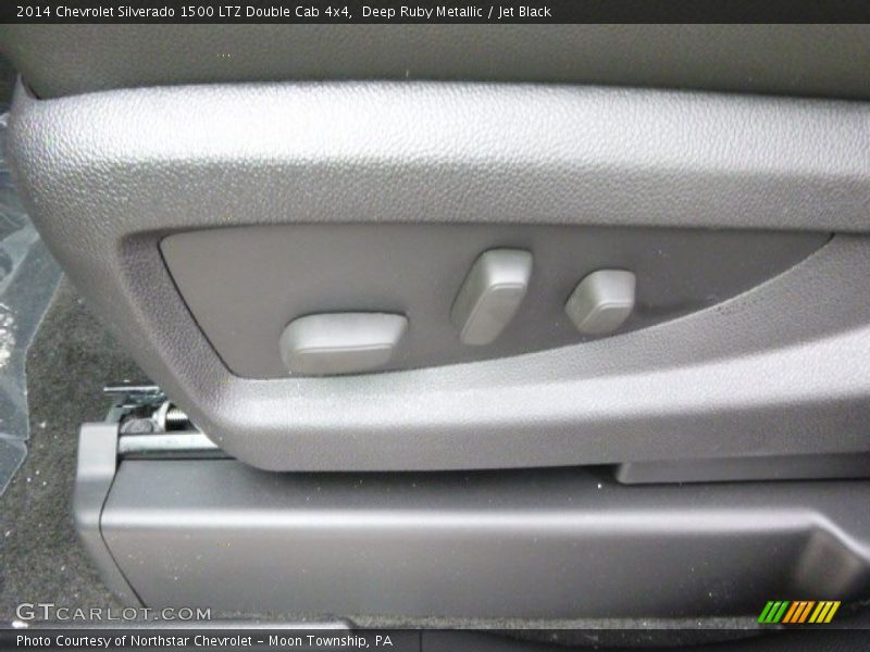 Deep Ruby Metallic / Jet Black 2014 Chevrolet Silverado 1500 LTZ Double Cab 4x4