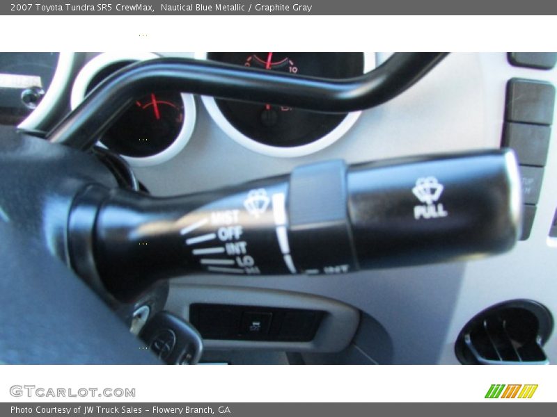 Nautical Blue Metallic / Graphite Gray 2007 Toyota Tundra SR5 CrewMax
