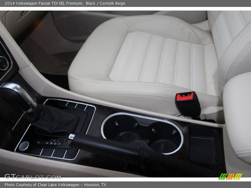 Black / Cornsilk Beige 2014 Volkswagen Passat TDI SEL Premium