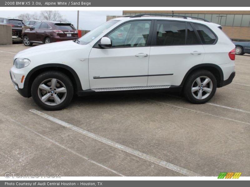 Alpine White / Sand Beige 2008 BMW X5 3.0si