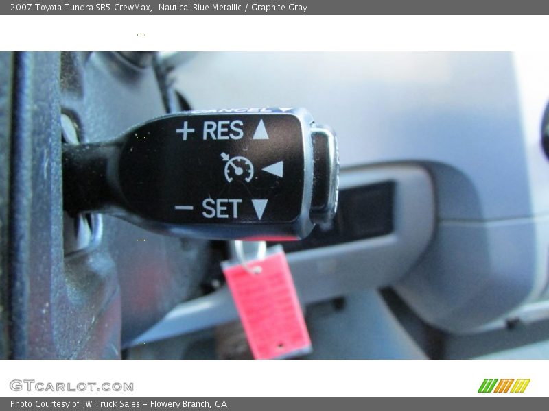 Nautical Blue Metallic / Graphite Gray 2007 Toyota Tundra SR5 CrewMax