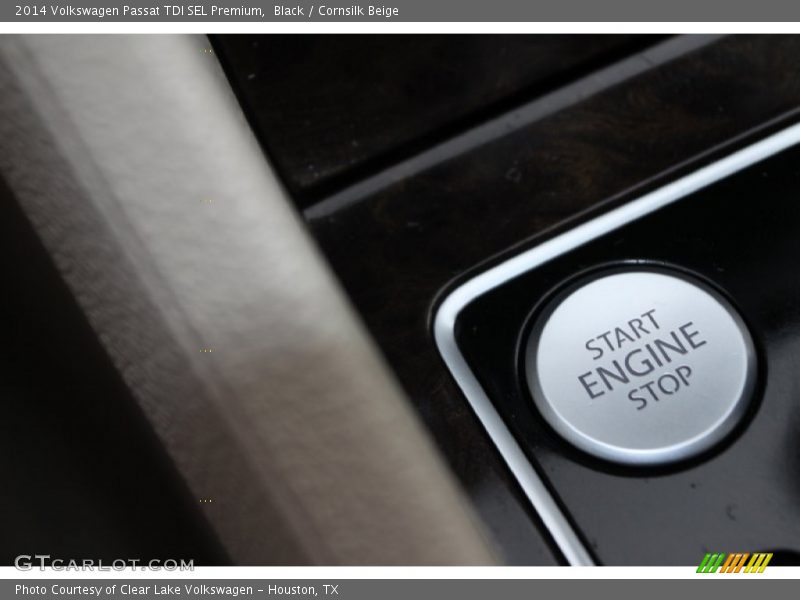 Black / Cornsilk Beige 2014 Volkswagen Passat TDI SEL Premium