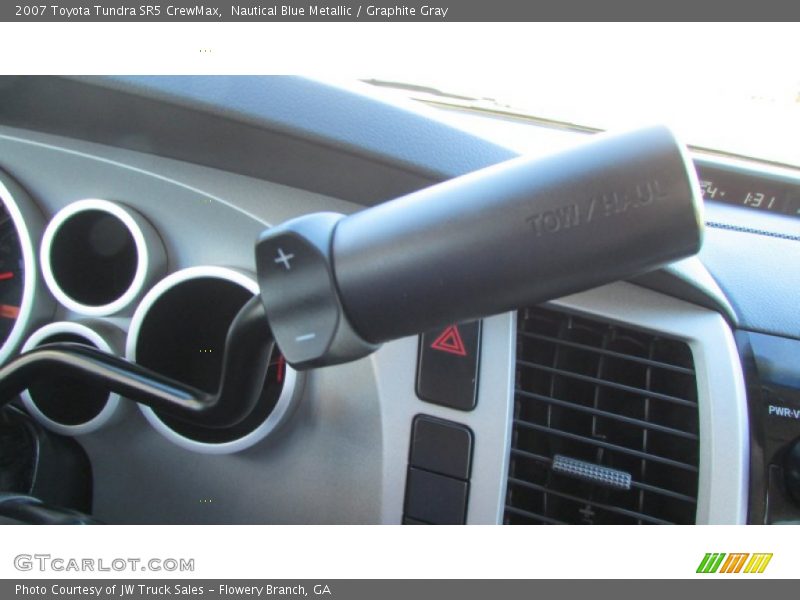 Nautical Blue Metallic / Graphite Gray 2007 Toyota Tundra SR5 CrewMax