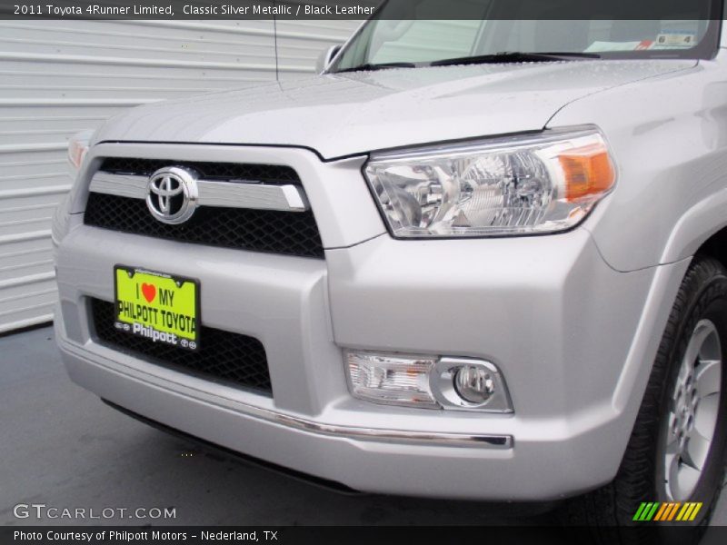 Classic Silver Metallic / Black Leather 2011 Toyota 4Runner Limited