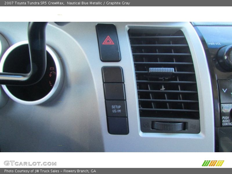 Nautical Blue Metallic / Graphite Gray 2007 Toyota Tundra SR5 CrewMax