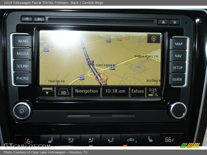 Black / Cornsilk Beige 2014 Volkswagen Passat TDI SEL Premium