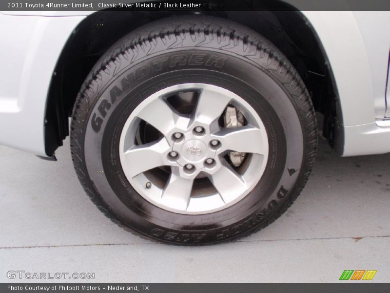 Classic Silver Metallic / Black Leather 2011 Toyota 4Runner Limited