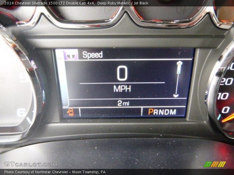 Deep Ruby Metallic / Jet Black 2014 Chevrolet Silverado 1500 LTZ Double Cab 4x4