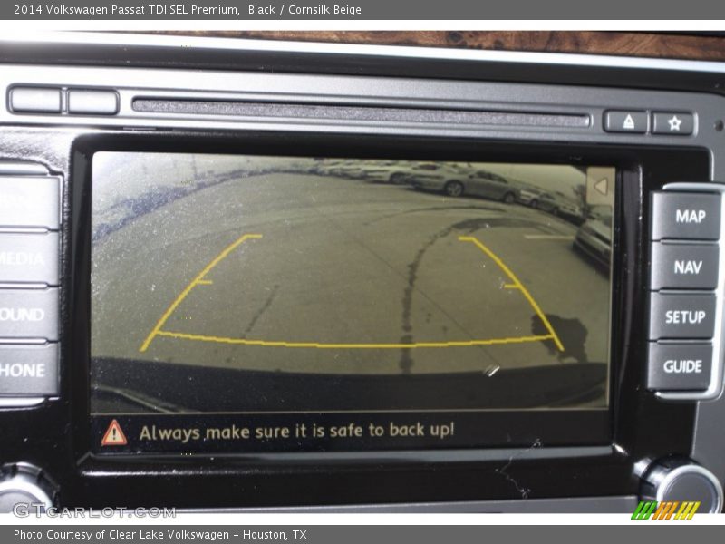 Black / Cornsilk Beige 2014 Volkswagen Passat TDI SEL Premium