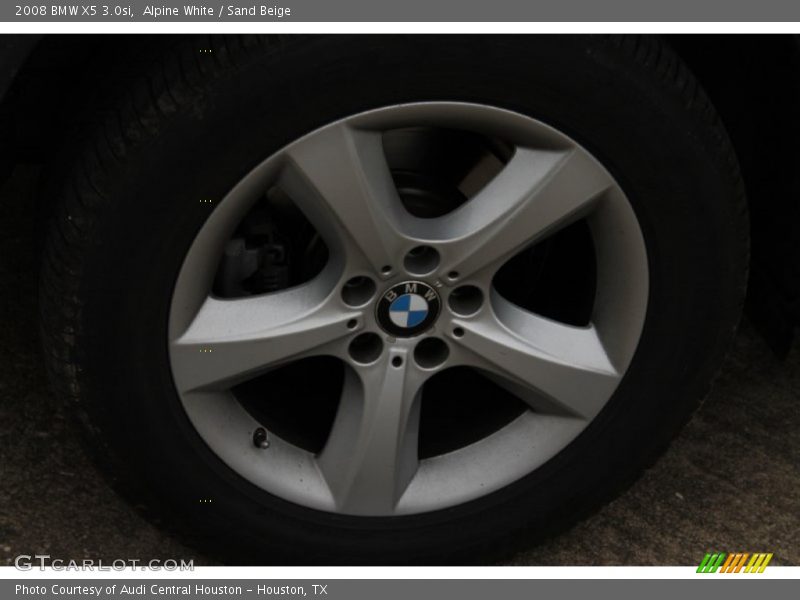 Alpine White / Sand Beige 2008 BMW X5 3.0si