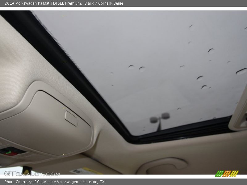 Black / Cornsilk Beige 2014 Volkswagen Passat TDI SEL Premium