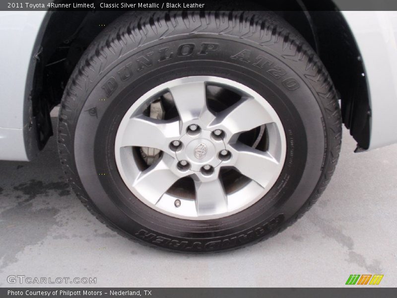 Classic Silver Metallic / Black Leather 2011 Toyota 4Runner Limited