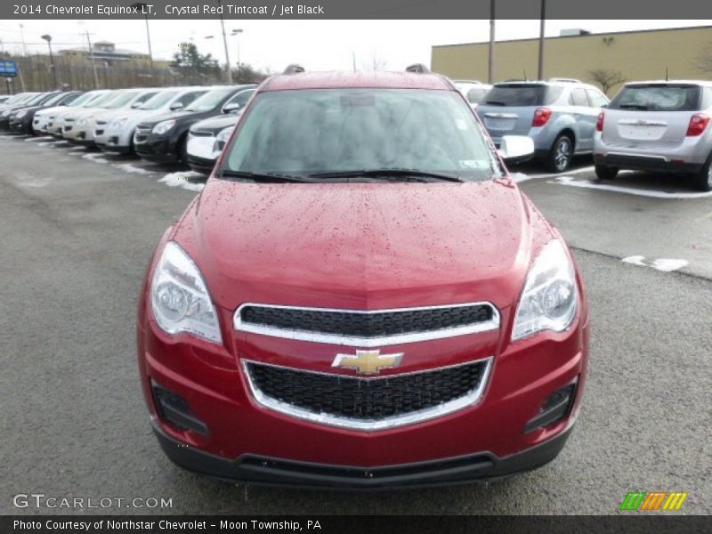 Crystal Red Tintcoat / Jet Black 2014 Chevrolet Equinox LT