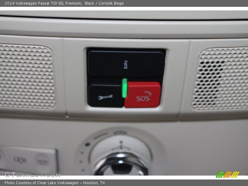 Black / Cornsilk Beige 2014 Volkswagen Passat TDI SEL Premium