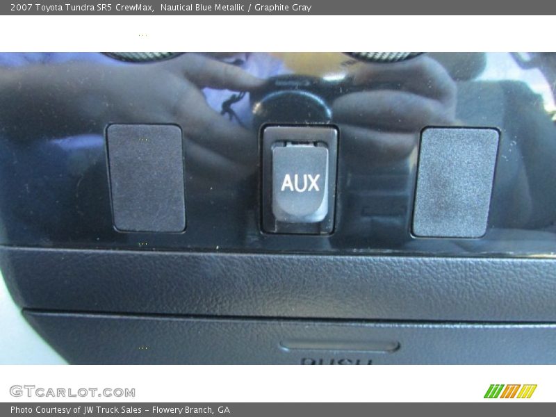 Nautical Blue Metallic / Graphite Gray 2007 Toyota Tundra SR5 CrewMax