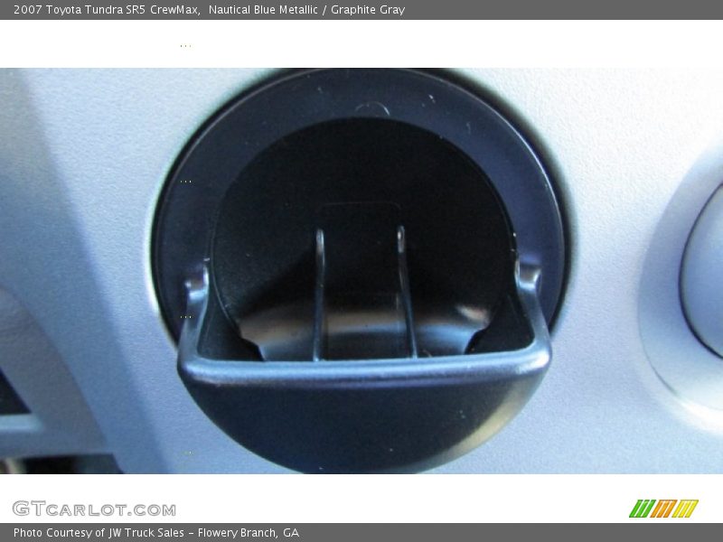 Nautical Blue Metallic / Graphite Gray 2007 Toyota Tundra SR5 CrewMax