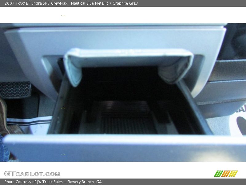 Nautical Blue Metallic / Graphite Gray 2007 Toyota Tundra SR5 CrewMax