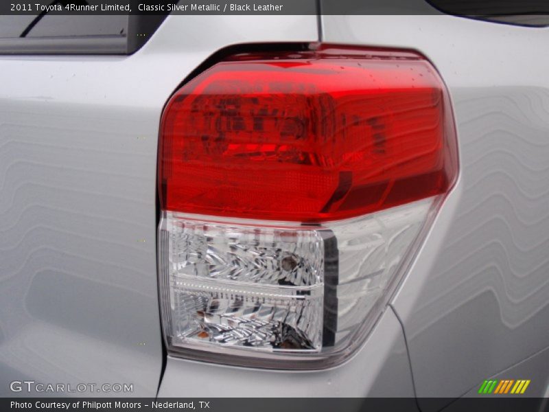 Classic Silver Metallic / Black Leather 2011 Toyota 4Runner Limited