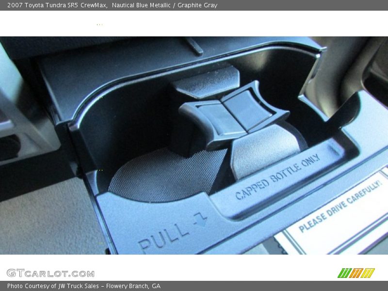 Nautical Blue Metallic / Graphite Gray 2007 Toyota Tundra SR5 CrewMax