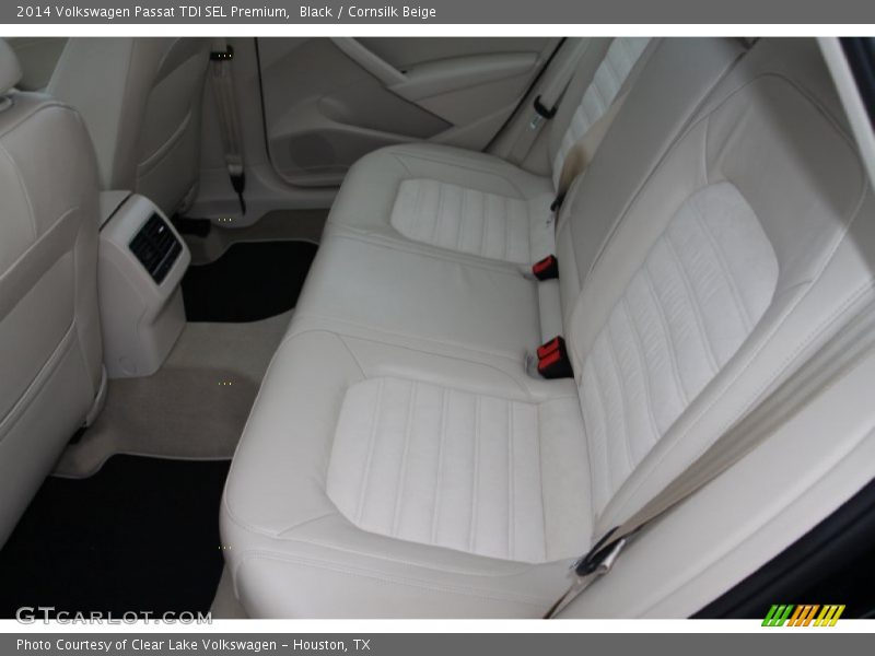 Black / Cornsilk Beige 2014 Volkswagen Passat TDI SEL Premium